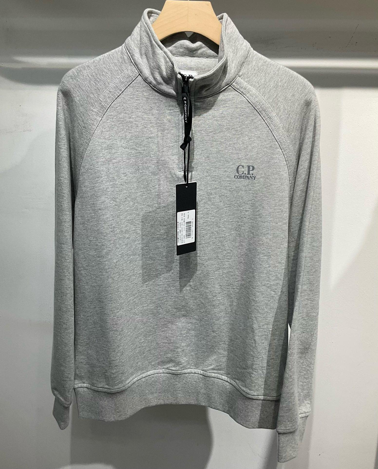 Pull zip CP S25 - Gris