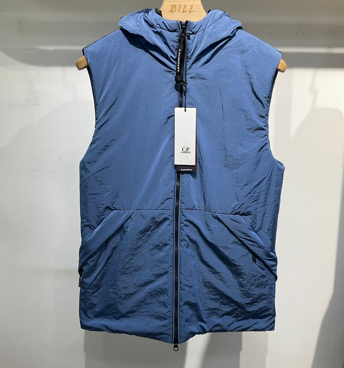 Sans manche capuche CP S25 - Noir