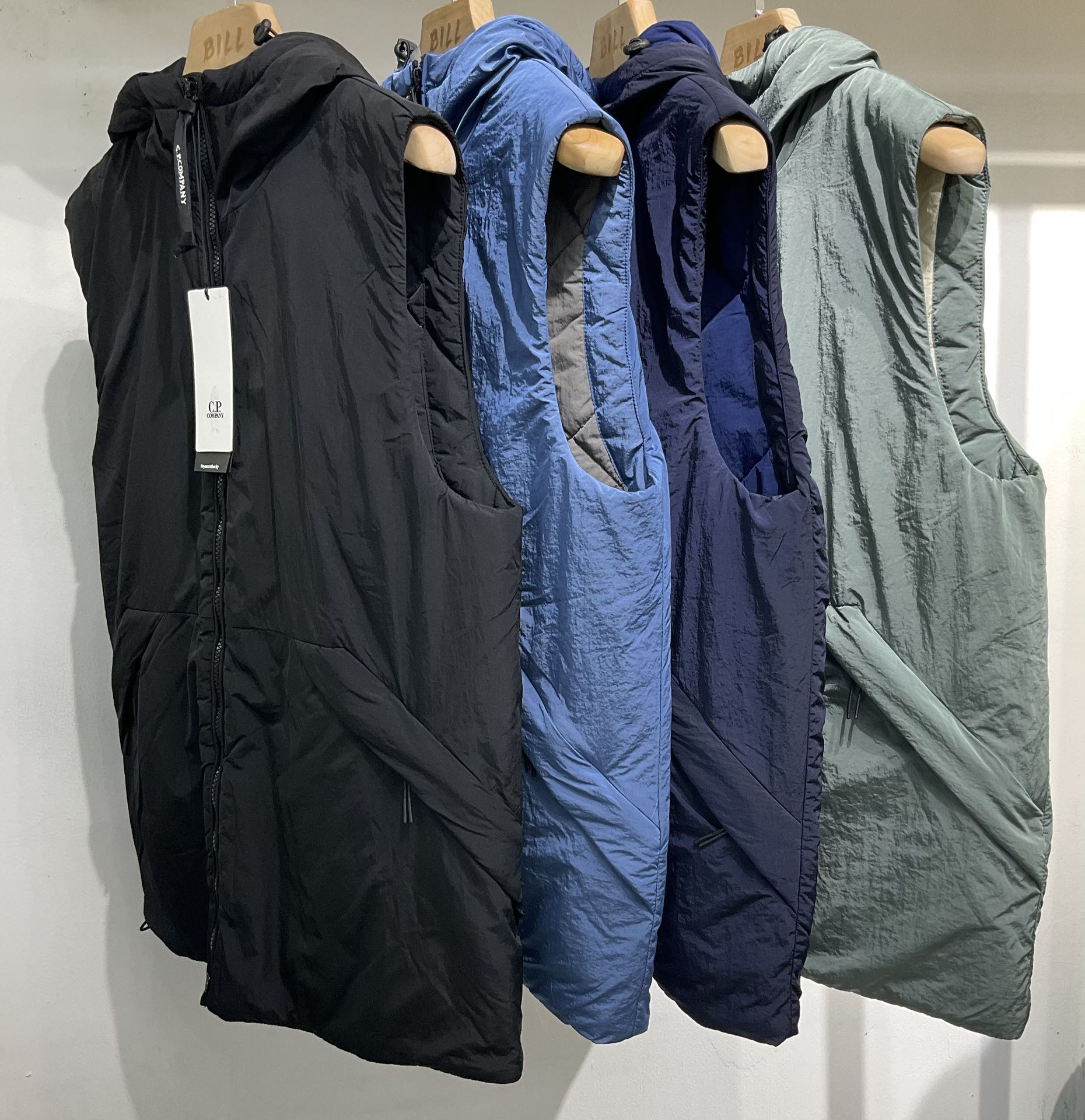 Sans manche capuche CP S25 - Bleu