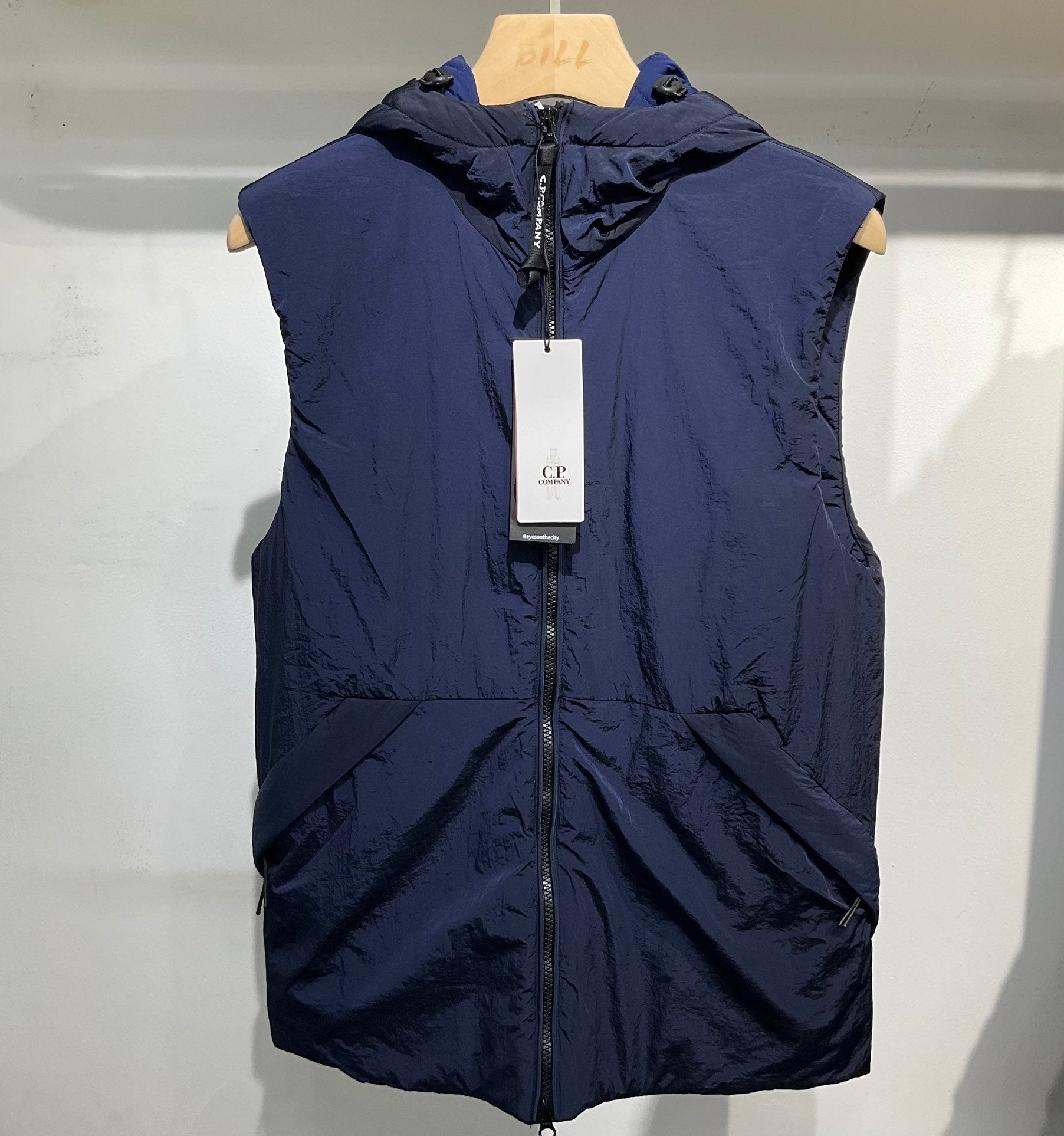 Sans manche capuche CP S25 - Bleu