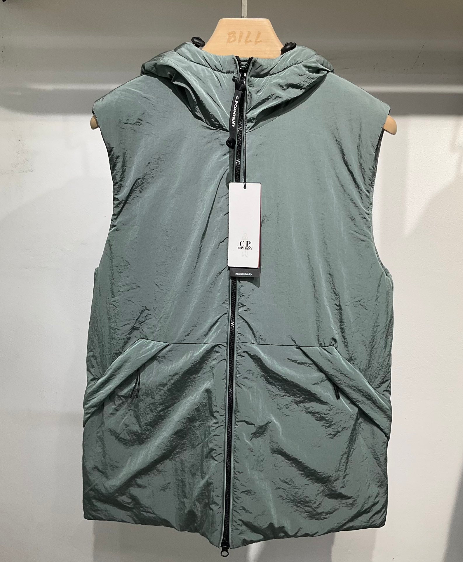 Sans manche capuche CP S25 - Bleu