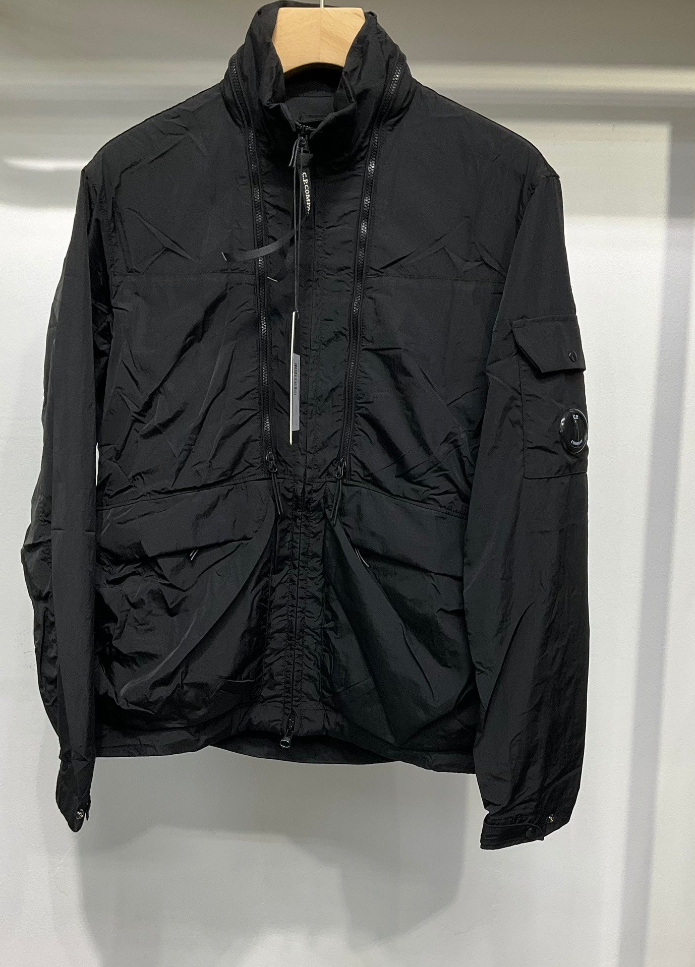 Veste nylon sans capuche CP S25 - Noir