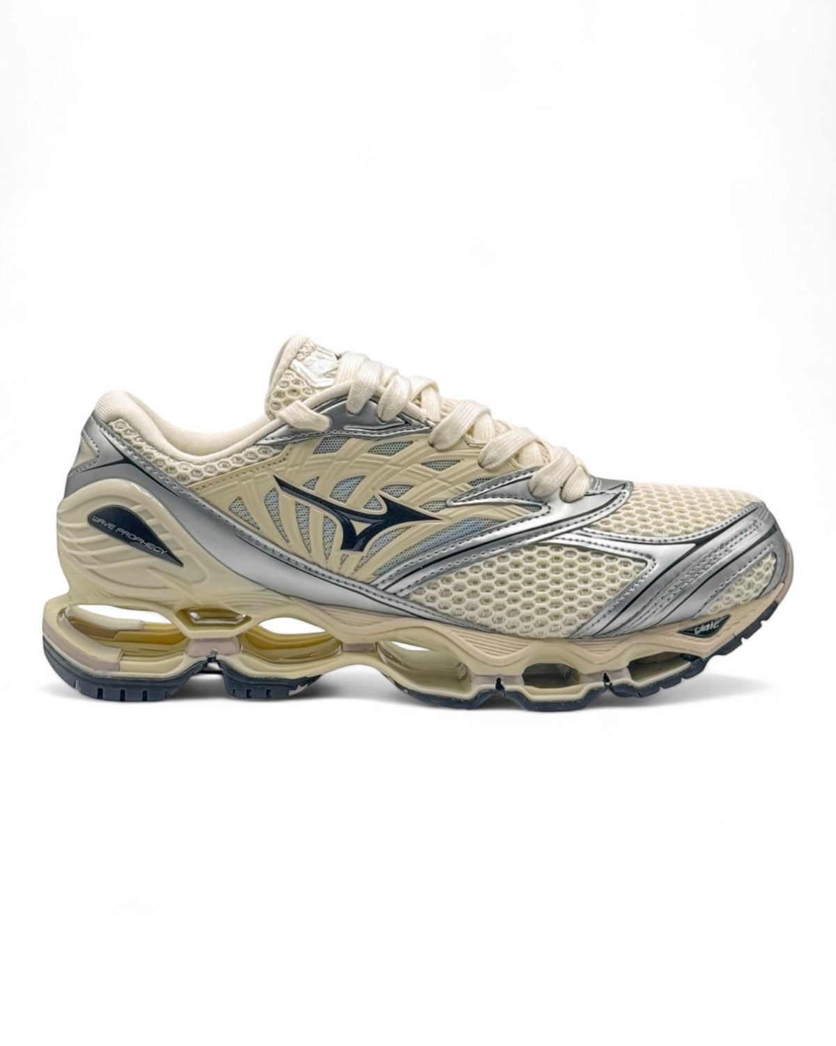 Mizuno Wave Prophecy LS "Cream Silver"