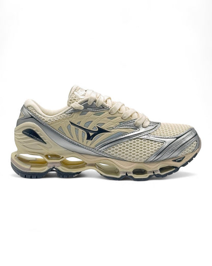Mizuno Wave Prophecy LS "Cream Silver"