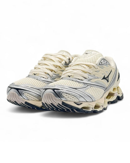 Mizuno Wave Prophecy LS "Cream Silver"