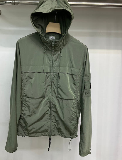 Veste nylon capuche CP S25 - Vert