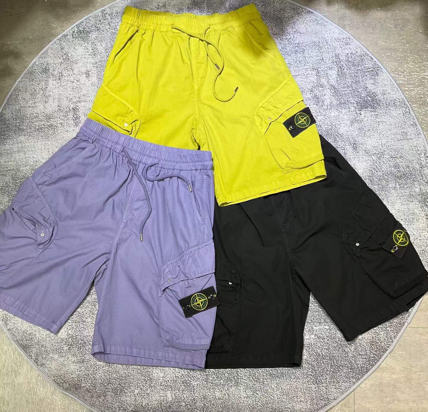 Short Stone Island - Modèle 3 - Noir