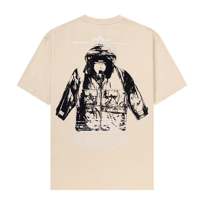 T-shirt Stone Island - Modèle 3 - Beige