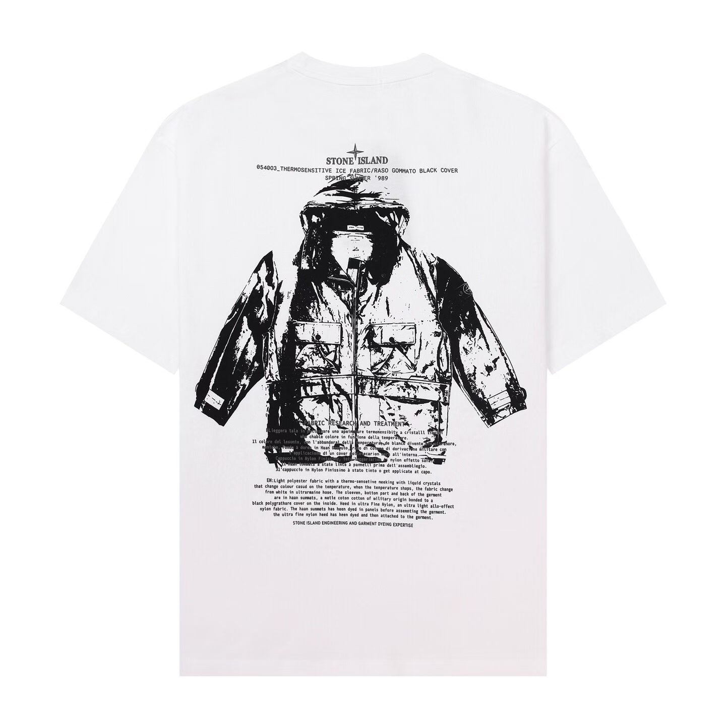 T-shirt Stone Island - Modèle 3 - Blanc